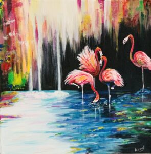 Gorgeous Flamingos